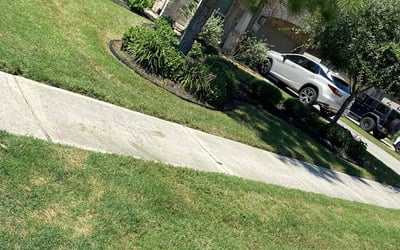 Photo of Latoya C.'s yard after getting lawn care in Concord, NC