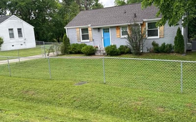 Photo of Penelope B.'s yard after getting lawn care in Burns, TN