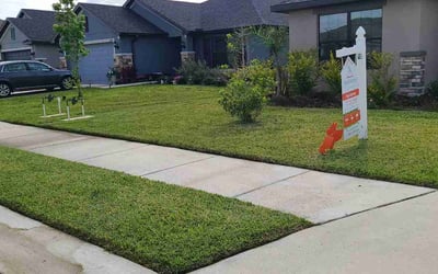Photo of Jordan T.'s yard after getting lawn care in Indianapolis, IN