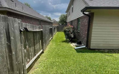 Photo of Alisa B.'s yard after getting lawn care in Winthrop, MA