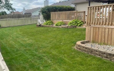 Photo of Caleb S.'s yard after getting lawn care in Vineland, NJ
