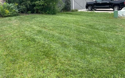 Photo of Greg M.'s yard after getting lawn care in Paola, KS