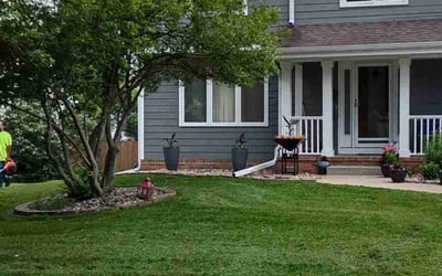 Photo of Carl A.'s yard after getting lawn care in Lapeer, MI