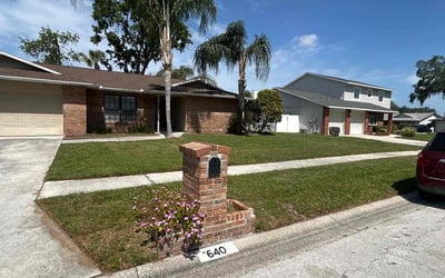 Photo of Varonica J.'s yard after getting lawn care in Zephyrhills, FL