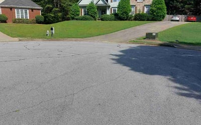 Photo of Carlos D.'s yard after getting lawn care in Upper Marlboro, MD