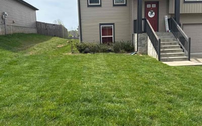 Photo of Karla G.'s yard after getting lawn care in Clarksville, TN