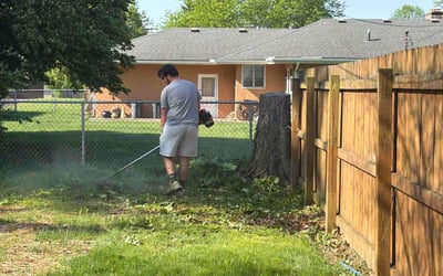 Photo of Melody H.'s yard after getting lawn care in Morris Plains, NJ