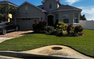 Photo of Bonnie C.'s yard after getting lawn care in Indianapolis, IN