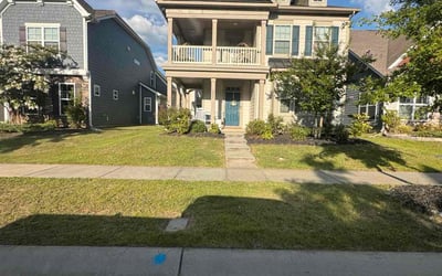 Photo of Amie J.'s yard after getting lawn care in Farmington, MN
