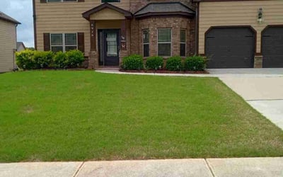 Photo of Jennettej F.'s yard after getting lawn care in Albrightsville, PA