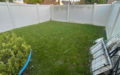 Photo of Cheryl M.'s yard after getting lawn care in East Haven, CT