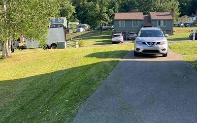 Photo of Steven R.'s yard after getting lawn care in Mount Pleasant, PA