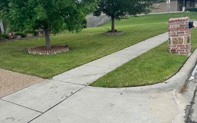 Photo of Becky H.'s yard after getting lawn care in Sandy, OR