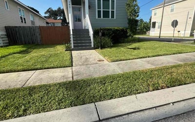 Photo of Vicki D.'s yard after getting lawn care in Texarkana, AR