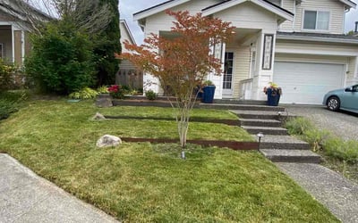 Photo of Niko K.'s yard after getting lawn care in Snohomish, WA