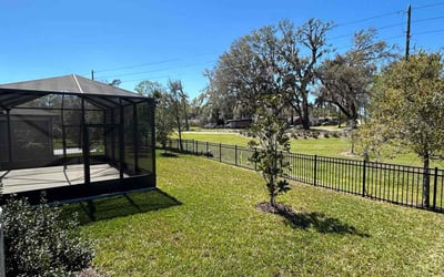 Photo of Robert K.'s yard after getting lawn care in Zephyrhills, FL