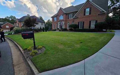 Photo of Paisley P.'s yard after getting lawn care in Spring Hill, TN