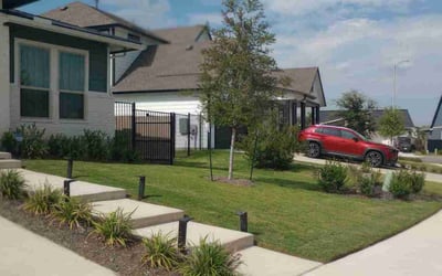 Photo of Michelle H.'s yard after getting lawn care in Lockhart, TX