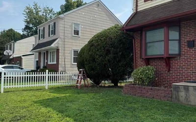 Photo of "Crystal B.'s yard after getting lawn care in Newburgh, NY