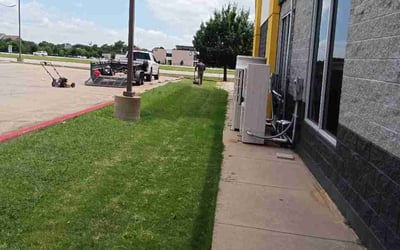 Photo of Jason P.'s yard after getting lawn care in Excelsior Springs, MO