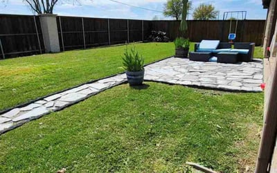 Photo of Venita Y.'s yard after getting lawn care in Elmendorf, TX