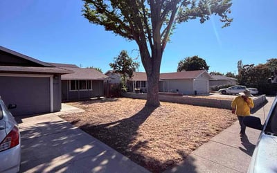 Photo of Krissie M.'s yard after getting lawn care in Southbury, CT