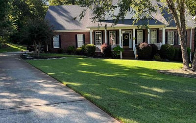 Photo of Cammie M.'s yard after getting lawn care in Bremen, GA