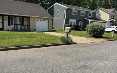 Photo of Shane B.'s yard after getting lawn care in Newport News, VA