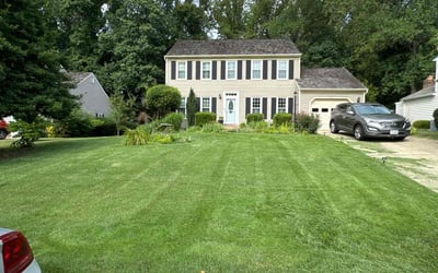 Photo of Senay D.'s yard after getting lawn care in Woodbridge, VA