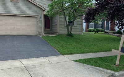 Photo of Rebecca F.'s yard after getting lawn care in Heath, OH