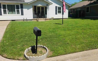 Photo of Scott P.'s yard after getting lawn care in Sicklerville, NJ