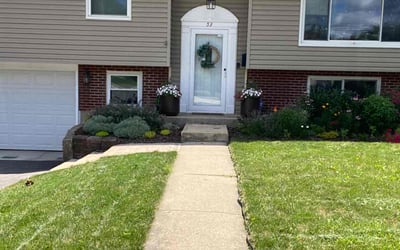 Photo of Amy W.'s yard after getting lawn care in Wheeling, IL