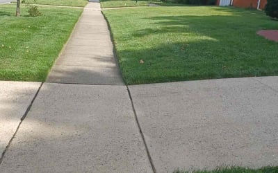 Photo of Alyssa S.'s yard after getting lawn care in Bethesda, MD