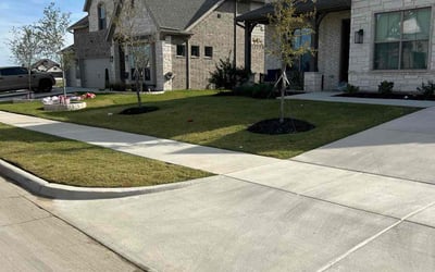 Photo of Alana I.'s yard after getting lawn care in Biddeford, ME