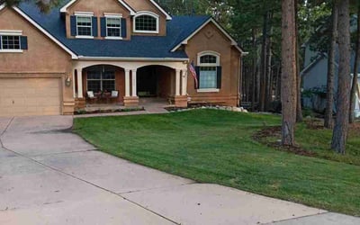 Photo of Richard P.'s yard after getting lawn care in Colorado Springs, CO