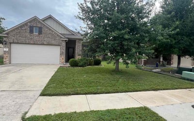 Photo of Justin T.'s yard after getting lawn care in Liberty Hill, TX