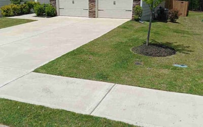 Photo of Cecily H.'s yard after getting lawn care in Fairburn, GA
