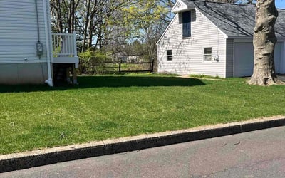 Photo of Ann H.'s yard after getting lawn care in North Wales, PA