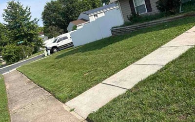 Photo of Alenya S.'s yard after getting lawn care in Sioux Falls, SD