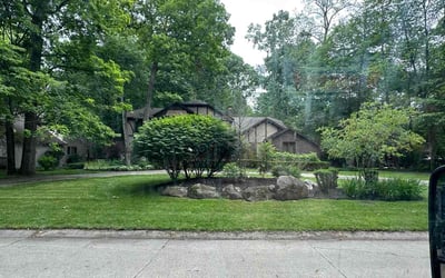 Photo of Erika S.'s yard after getting lawn care in Pinckney, MI