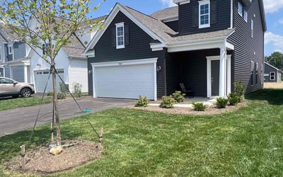 Photo of Katie V.'s yard after getting lawn care in Powell, OH