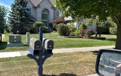 Photo of Rhonda L.'s yard after getting lawn care in Wixom, MI