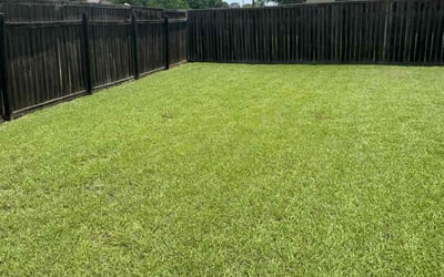 Photo of Don D.'s yard after getting lawn care in Powell, OH