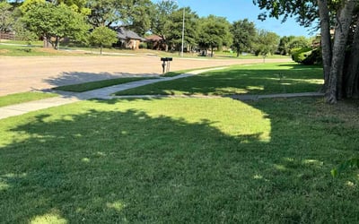Photo of Eric a.'s yard after getting lawn care in Hopkinton, MA