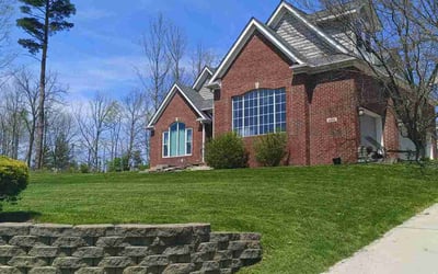 Photo of Candice N.'s yard after getting lawn care in Avon, IN