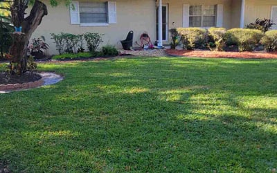 Photo of Laurie L.'s yard after getting lawn care in Casselberry, FL
