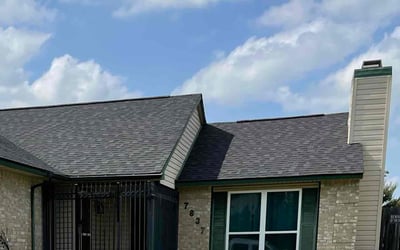 Photo of Anthony L.'s yard after getting lawn care in Sherman, TX