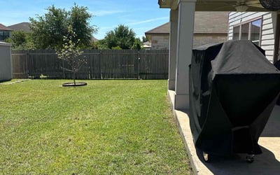 Photo of Marnie R.'s yard after getting lawn care in New Fairfield, CT