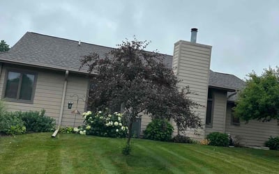 Photo of David L.'s yard after getting lawn care in Johnston, IA