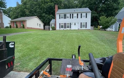 Photo of Erin O.'s yard after getting lawn care in Olive Branch, MS